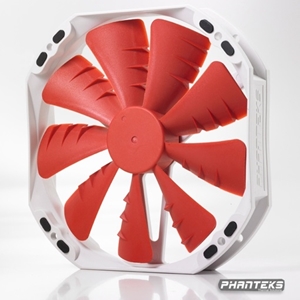 Phanteks 140 x 140 x 25mm PH-F140TS-RD Premium Case Fan - punainen