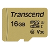 Transcend 16GB 500S, microSDHC MLC NAND -muistikortti, UHS-3, V30, 95/60 MB/s