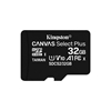 Kingston 32GB Canvas Select Plus micoSDHC-muistikortti, Class 10, UHS-I, 100 MB/s
