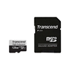 Transcend 128GB 350V, microSDXC-muistikortti + adapteri, 95/25 MB/s