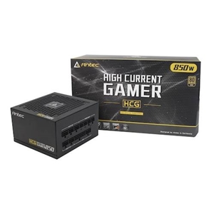 Antec 850W High Current Gamer HCG850 Gold, modulaarinen ATX-virtalähde, 80 Plus Gold, musta