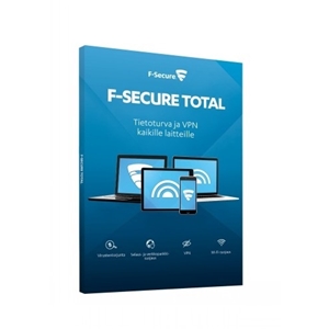 F-Secure Total -tilauslisenssi, 1 vuosi, 3 laitetta
