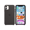 Apple iPhone 11 Silicone Case -suojakuori, musta