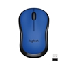 Logitech M220 Silent Wireless Mouse, hiljainen langaton hiiri, sininen