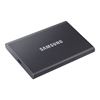 Samsung 500GB Portable SSD T7, ulkoinen SSD-levy, USB 3.2 Gen2 Type-C, titaanin harmaa