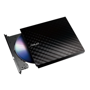 Asus SDRW-08D2S-U LITE, 8X Ulkoinen DVD -polttava, USB 2.0, musta