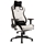 noblechairs EPIC Gaming Chair, keinonahkaverhoiltu pelituoli, valkoinen/musta - kuva 6