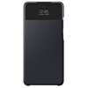 Samsung Smart S View Wallet Cover -suojakotelo, Galaxy A52, musta