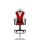 Nitro Concepts S300 Gaming Chair - SL Benfica Lisbon Special Edition, kangasverhoiltu pelituoli, valko/puna/musta - kuva 10