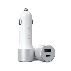 Satechi 72W Type-C PD Car Charger Adapter -autolaturi, hopea