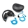 JLab Play Gaming, langattomat On-Ear -pelikuulokkeet mikrofonilla, musta/sininen - kuva 2