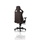 noblechairs EPIC Gaming Chair Java Edition, keinonahkaverhoiltu pelituoli, musta/ruskea - kuva 3