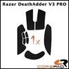 Corepad Soft Grips, hiiren grippisarja, Razer DeathAdder V3 PRO, valkoinen