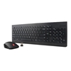 Lenovo Essential Wireless Keyboard and Mouse Combo, langaton näppäimistö ja hiiri, musta