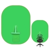 Wistream Gaming Chair Green Screen, pelituoliin kiinnitettävä vihreä taustakangas