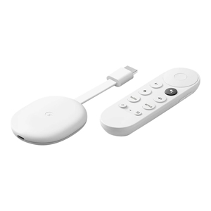 Google Chromecast 4K ja Google TV, valkoinen (Tarjous! Norm. 73,90€)