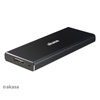 Akasa USB 3.1 Gen1 alumiininen kotelo M.2 (NGFF) SSD-levylle, musta