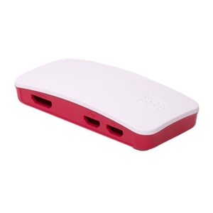 Raspberry Pi Virallinen Raspberry Pi Zero-kotelo, Zero/Zero Wireless, punainen/valkoinen