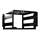 Fractal Design Hard Drive Cage Kit - Type B -kiintolevykehikko, musta - kuva 3
