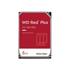 Western Digital 6TB WD60EFZX, WD Red Plus NAS-kiintolevy, 3.5", SATA 6Gb/s, 5400rpm, 128MB