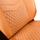 noblechairs ICON Gaming Chair - Real Leather, nahkaverhoiltu pelituoli, konjakki/musta - kuva 6