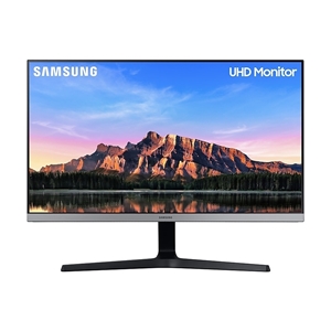 Samsung 28" UR55, UHD -monitori, musta/harmaa