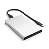 Satechi Aluminum Type-C HDD / SSD Enclosure, ulkoinen kiintolevykotelo, hopea