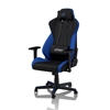 Nitro Concepts S300 Gaming Chair - Galactic Blue, kangasverhoiltu pelituoli, musta/sininen
