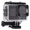 Waltter Edge 4K -actionkamera kuvanvakaimella sekä kosketusnäytöllä, musta