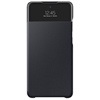 Samsung Smart S View Wallet Cover -suojakotelo, Galaxy A72, musta