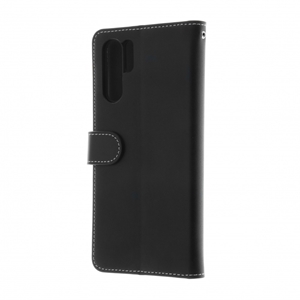 Insmat Exclusive Flip Case -suojakotelo, Huawei P30 Pro, musta