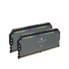 Corsair 64GB (2 x 32GB) Dominator Platinum RGB, DDR5 5600MHz, CL40, 1.25V, harmaa/musta