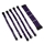 Kolink Core Adept Braided Cable Extension Kit - Jet Black / Titan Purple, jatkokaapelisarja - kuva 2