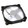 Phanteks PH-F120SP White LED Case Fan, 120mm laitetuuletin, musta/valkoinen