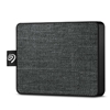 Seagate 500GB One Touch SSD, ulkoinen SSD-levy, USB 3.0, musta