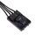 Corsair iCUE QL120 RGB Triple Fan Kit, 120mm PWM-laitetuuletinsarja + kontrolleri, musta/läpikuultava - kuva 12