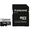 Transcend 128GB 330S, microSDXC-muistikortti + adapteri, 100/85 MB/s