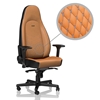 noblechairs ICON Gaming Chair - Real Leather, nahkaverhoiltu pelituoli, konjakki/musta