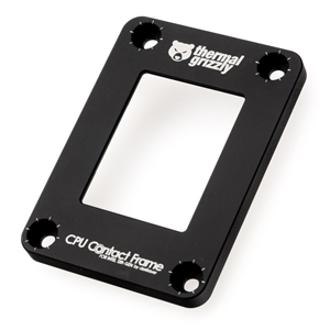 Thermal Grizzly Intel 12th Gen CPU Contact Frame, musta