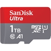 Sandisk 1TB Ultra, microSDXC-muistikortti, UHS-I U1 / Class 10, Jopa 150 MB/s