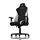 Nitro Concepts S300 Gaming Chair - Radiant White, kangasverhoiltu pelituoli, musta/valkoinen - kuva 2