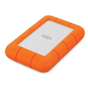 LaCie 2TB Rugged Mini, 2.5" ulkoinen USB 3.0 kiintolevy, oranssi/harmaa