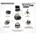 ThrustMaster T300 RS GT Edition, ratti-/poljinyhdistelmä, PS4/PS3/PC, musta - kuva 4