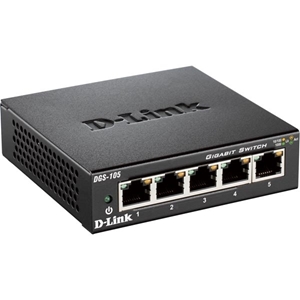 D-Link DGS-105 5-porttinen 10/100/1000Mbit kytkin