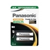 Panasonic Rechargeable Evolta, 2 x AA-akku 2450 mA