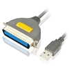AXAGON ADP-1P36, USB -> tulostin (Centronic 36-pin) -adapteri, 1,5m, harmaa