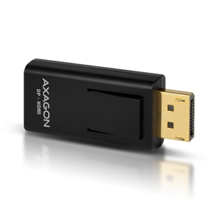AXAGON RVD-HI, DisplayPort -> HDMI -adapteri, musta