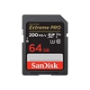 Sandisk 64GB Extreme Pro, SDXC -muistikortti, UHS-I U3 / V30, jopa 200/90 MB/s