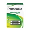 Panasonic Ready to Use, 2 x AAA-akku 750 mA