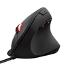 TRUST GXT 144 Rexx Vertical Gaming Mouse, ergonominen pelihiiri, 10 000 dpi, musta